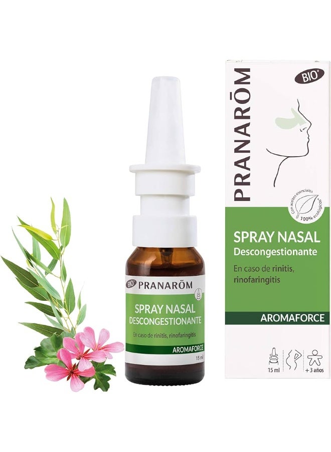 PRANAROM Pranarôm Aromaforce Organic Nasal Spray 15ml - Image 2